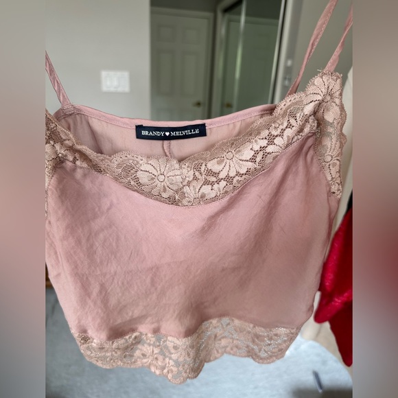 Brandy Melville lace crop top - Picture 2 of 3